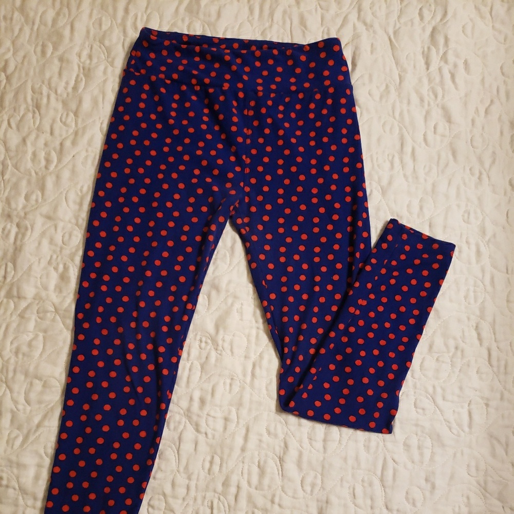 Lularoe Polka Dot Leggings